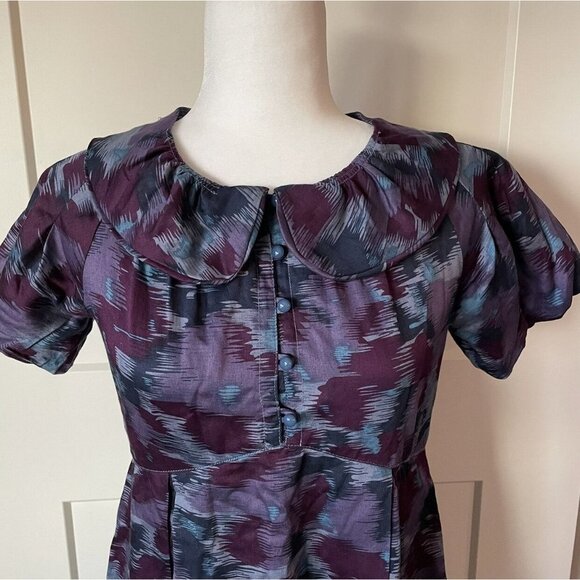 Women’s Marc By Marc Jacob’s Purple Blue Dress Size 2 - Picture 3 of 12